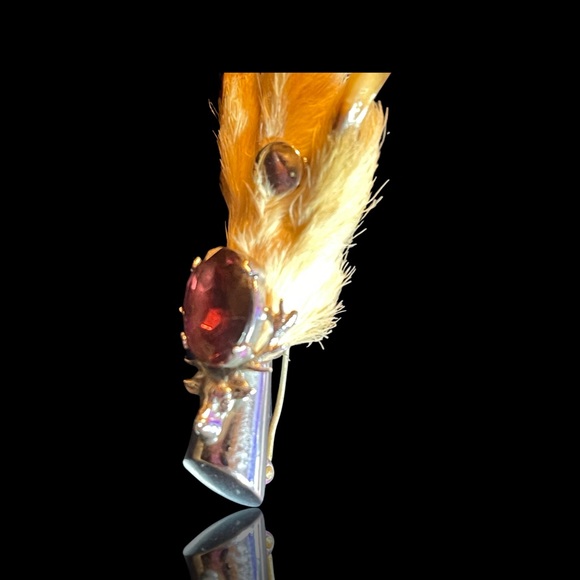 1960’s Vintage Scottish Kilt Pin Glass Caringhorm-Ward Brothers. 2.75” - Picture 9 of 16